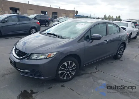 2015 Honda Civic Ex from USA, damaged, VIN 19XFB2F83FE202439